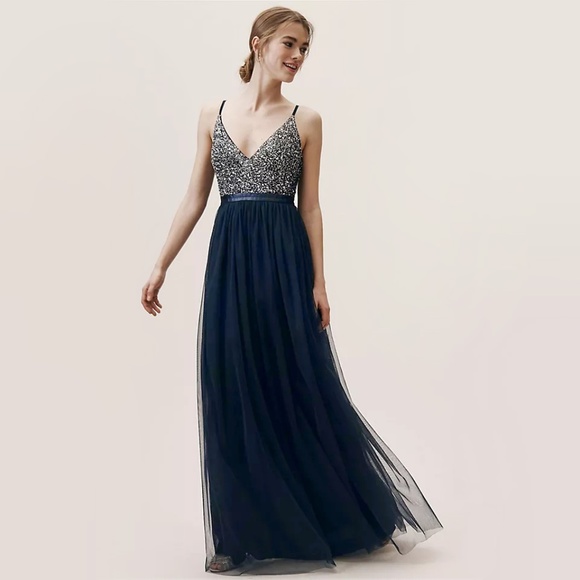 BHLDN | Beaded Tulle Avery Dress | NWT - Picture 2 of 6
